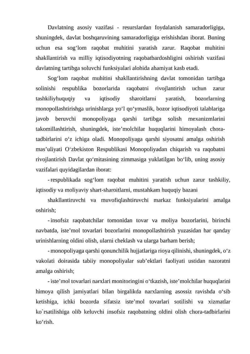 MAMLAKAT RAQOBATBARDOSHLIGINI TA’MINLASH OMILLARI 2