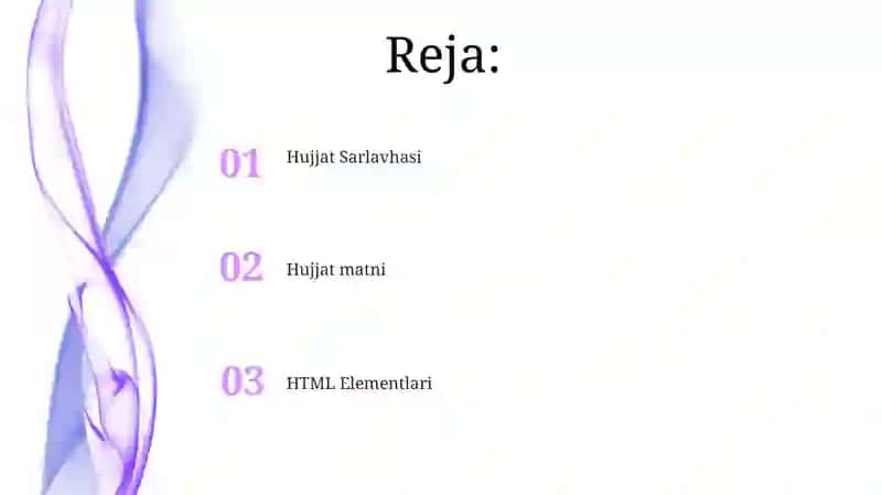HTML Elementlari 2