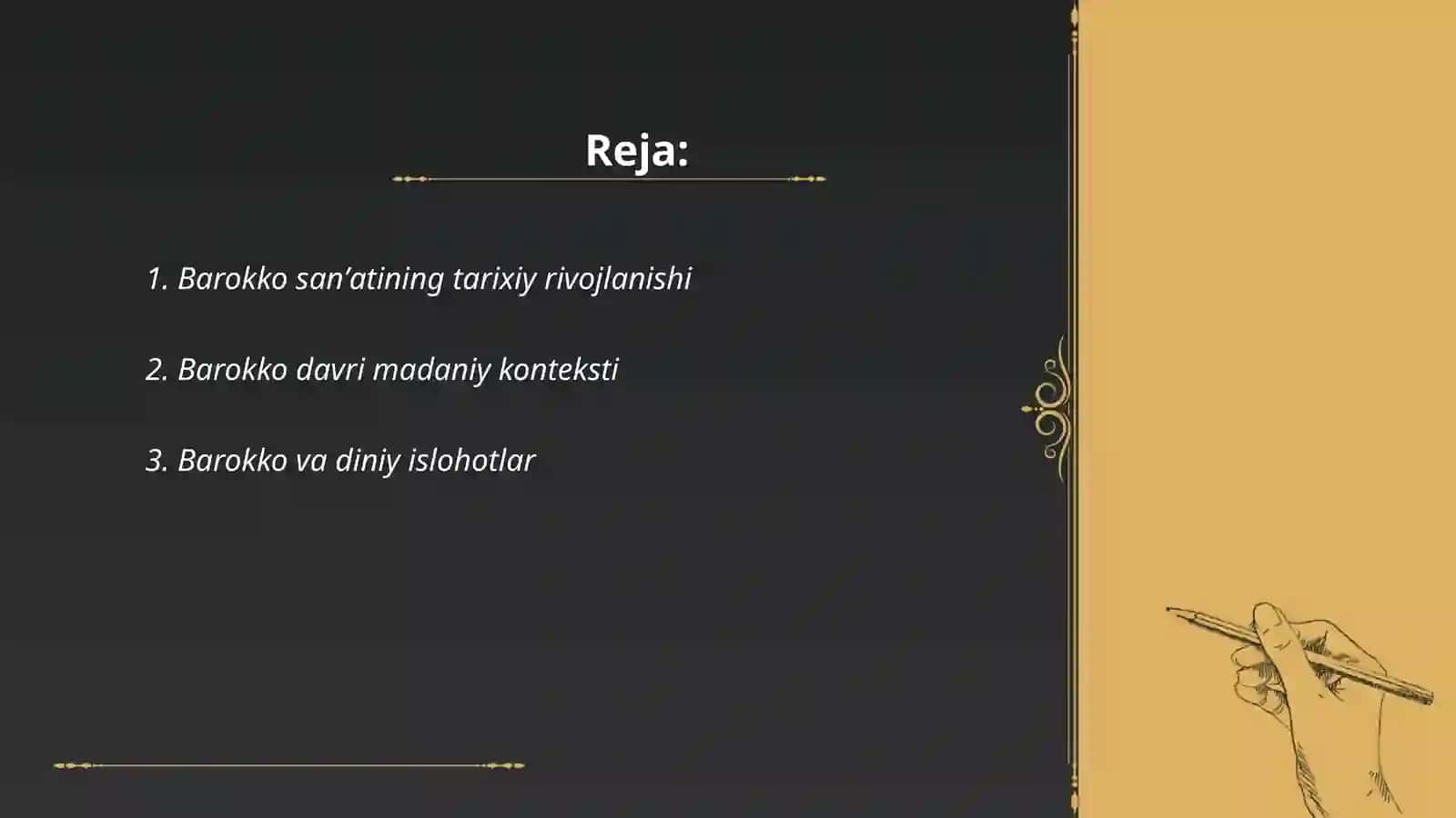 Barokko estetikasining ijtimoiy-falsafiy asoslari 2