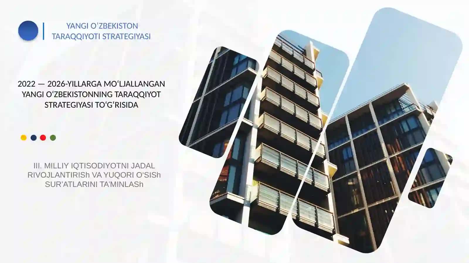 YANGI O’ZBEKISTON TARAQQIYOTI STRATEGIYASI 2