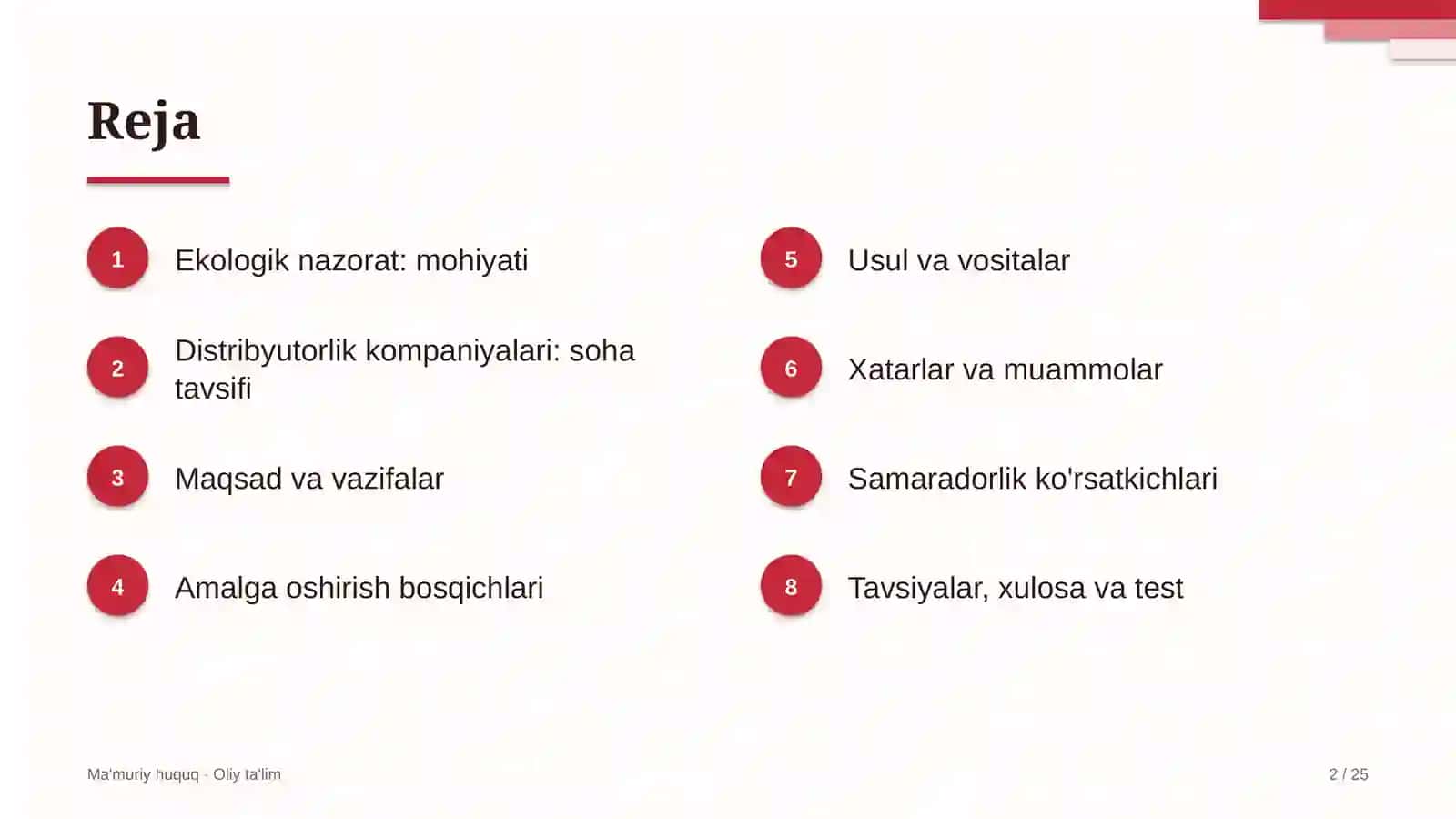 Distribyutorlik kompaniyalarida ekologik nazorat 2