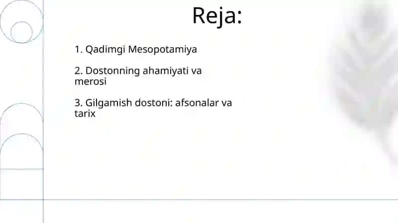 Gilgamish dostoni: afsonalar va tarix 2