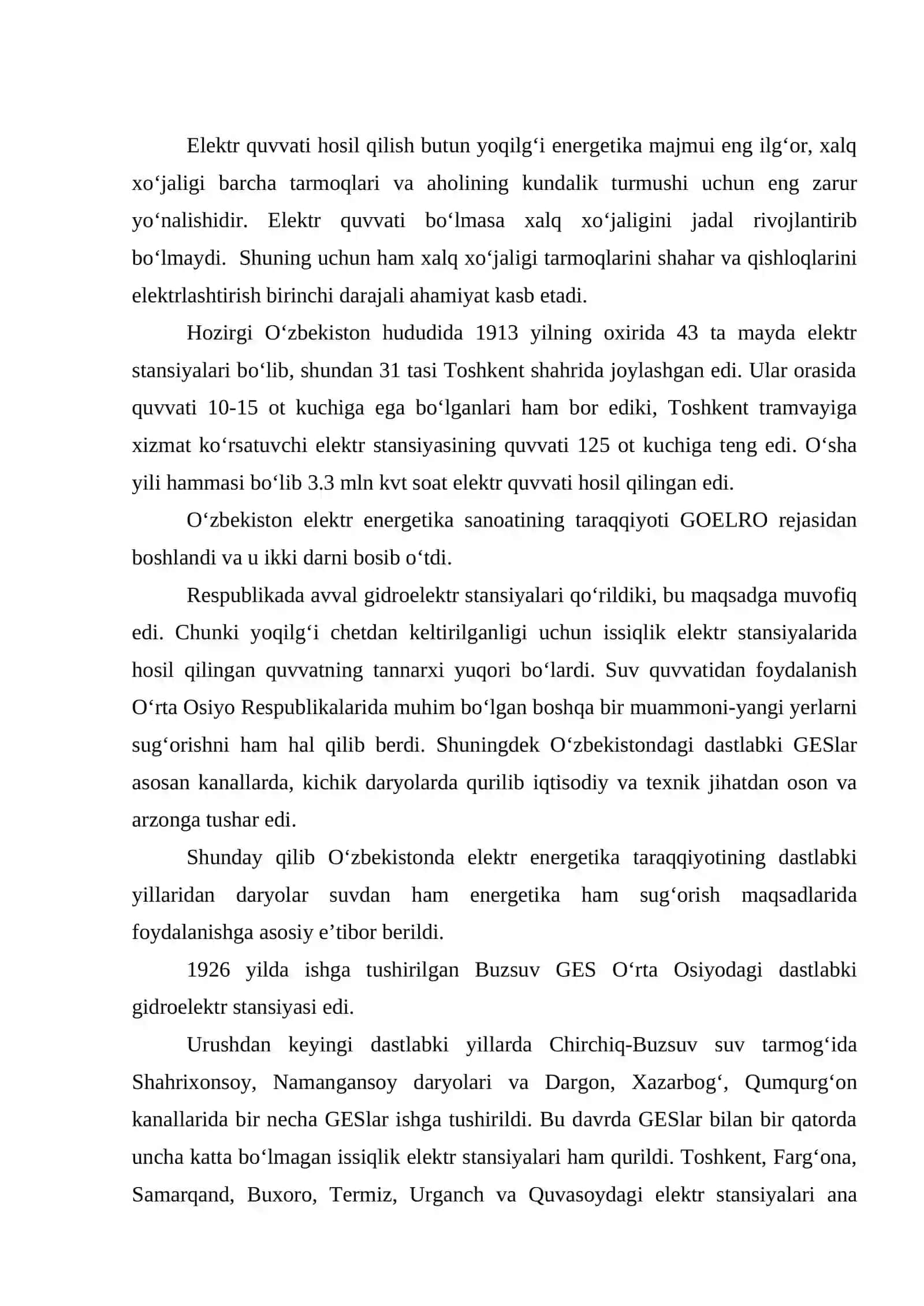 Elektro-energetika sanoati 2