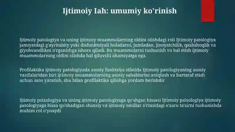 Ijtimoiy Iahning Profilaktik Funksiyasi 2