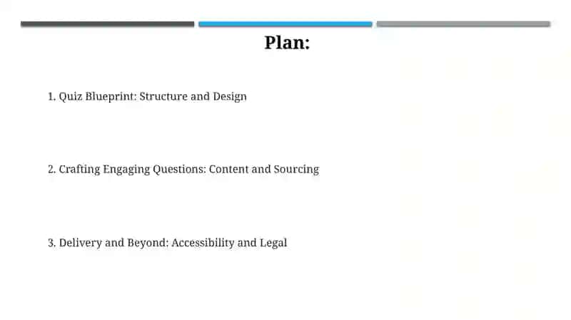 Quiz Blueprint: Structure and Design 2