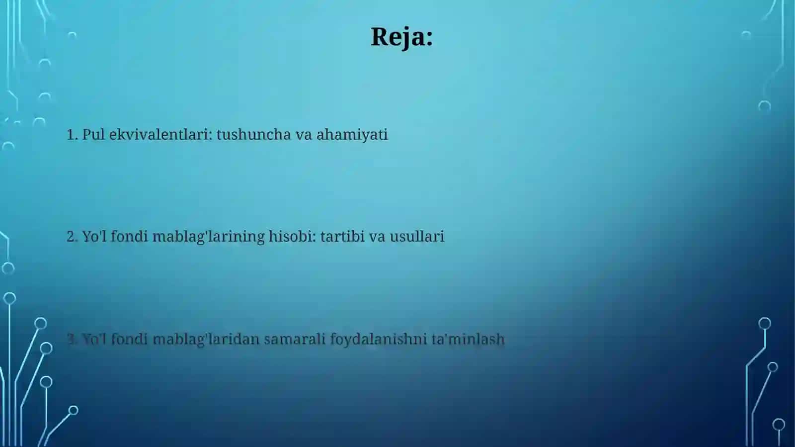 Pulekvivalenti,yoldagipullarhisobi 2