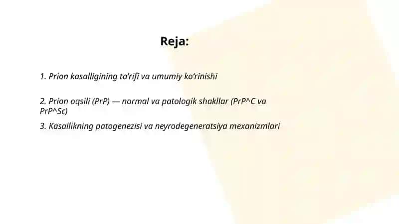 Prion kasalligi 2