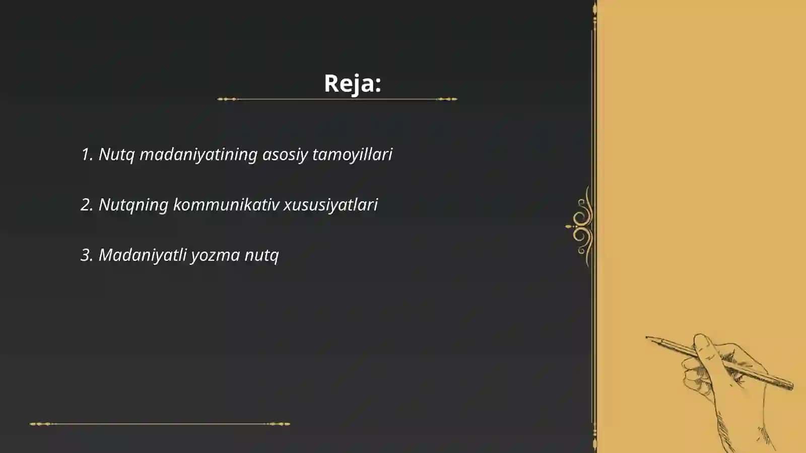 Nutq madaniyati va nutq odobi 2