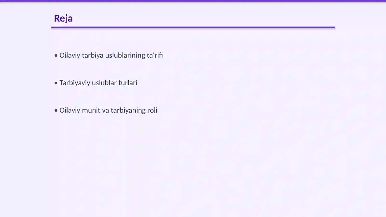 Oilaviy tarbiya uslublari 2