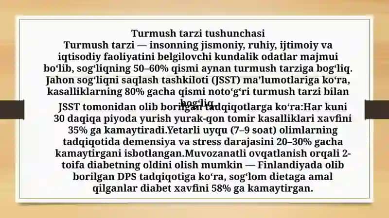 Turmushtarzi 2