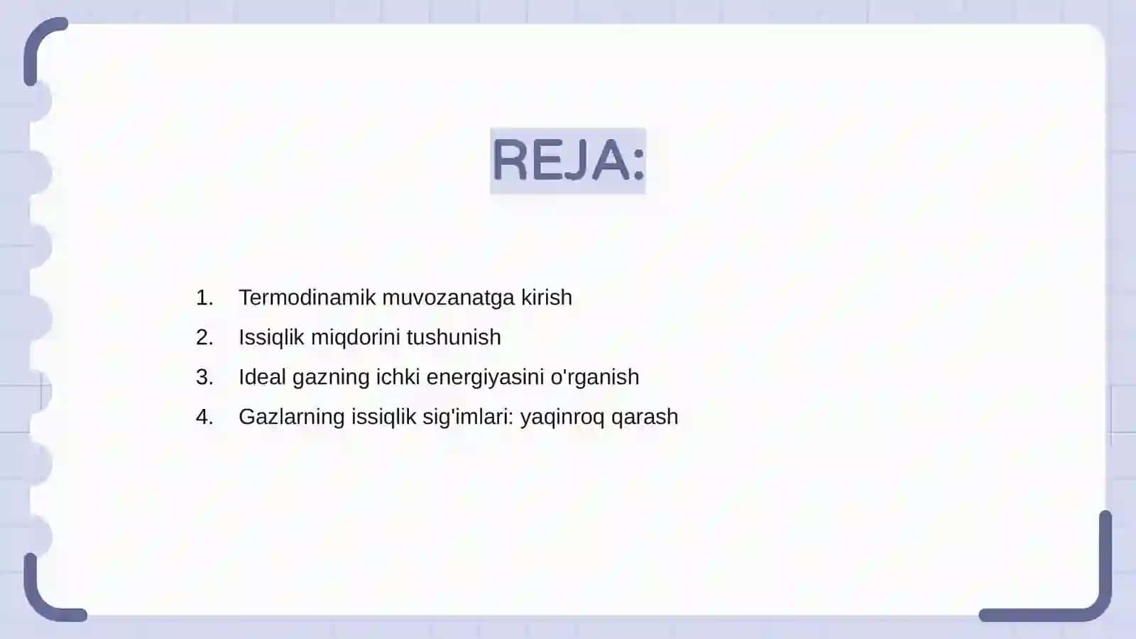 Termodinamik muvozanat 2