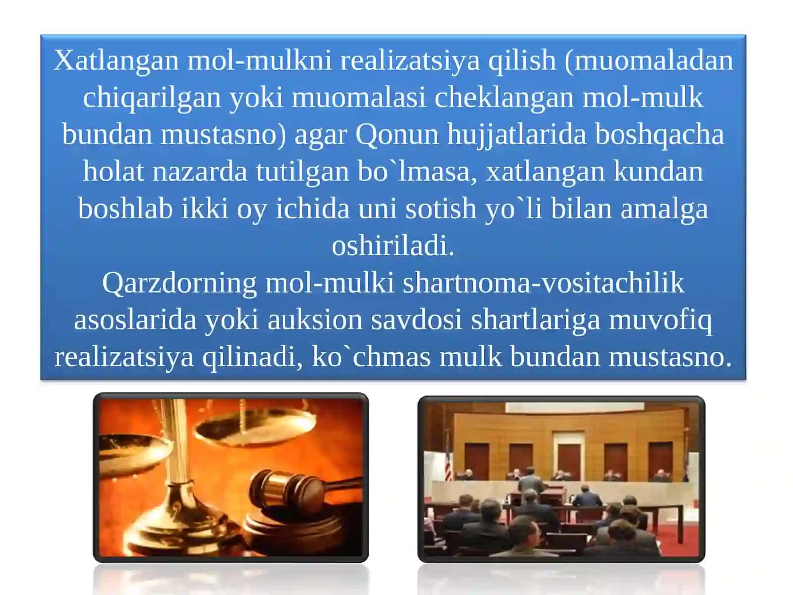 Mоl-mulkni realizatsiya qilish 2