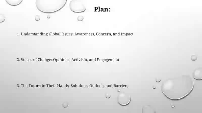 Young people's opinions on global issues 2
