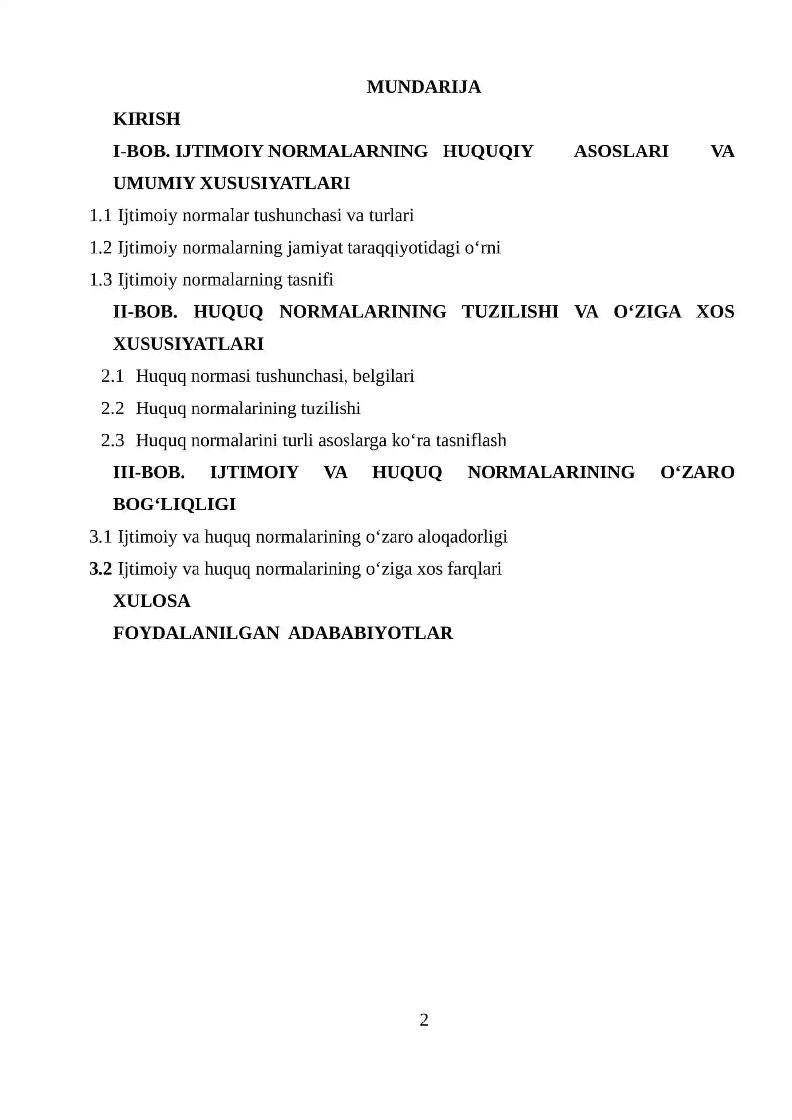 Kurs ishi mavzusining dolzarbligi 2
