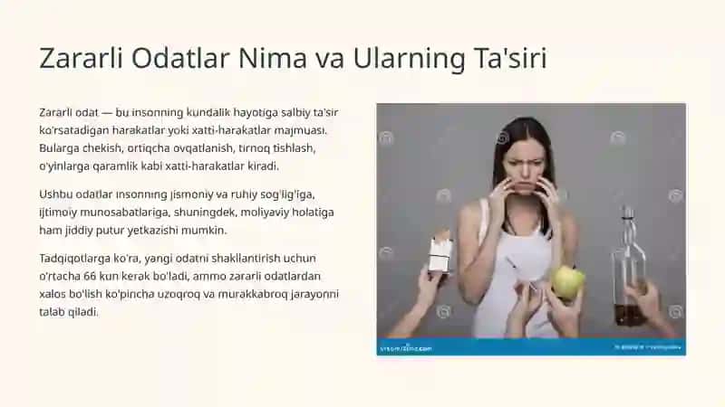 Zararli Odatlardan Saqlanish va Oldini Olish Usullari 2