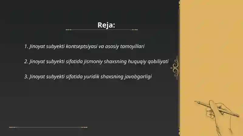 Jinoyat subyekti 2
