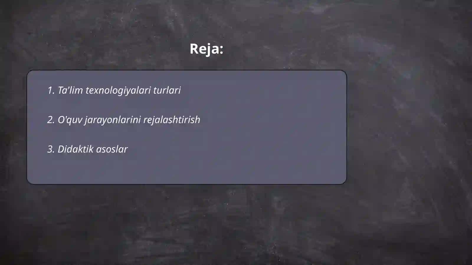 Ta‘lim qonuniyatlari va metodlari 2