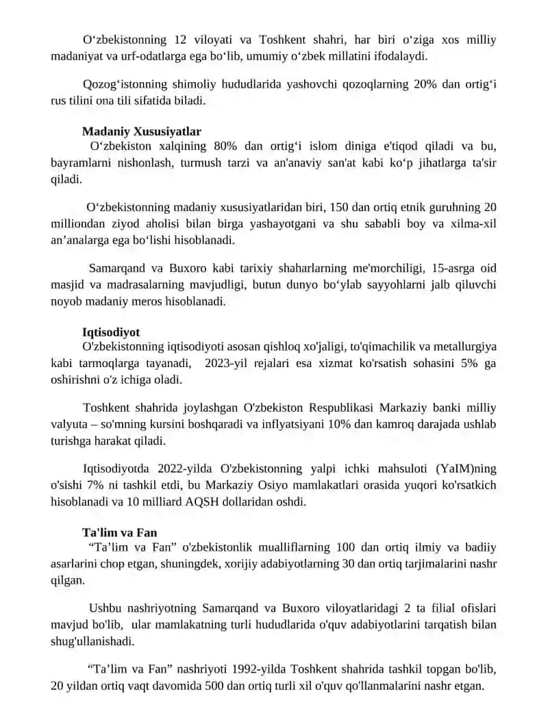 Countiries and nationalies 2