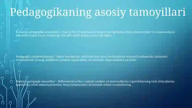 Pedagogik Qobiliyatlar 2