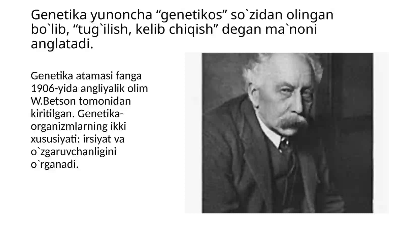 Tibbiy genetika moduli mazmun va 2