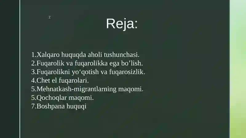 XALQARO HUQUQDA AHOLI 2