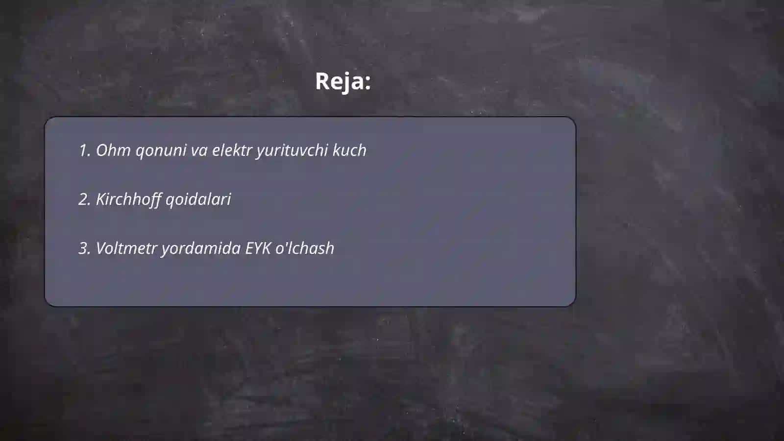 Elektr yurituvchi kuchni aniqlash usullari 2