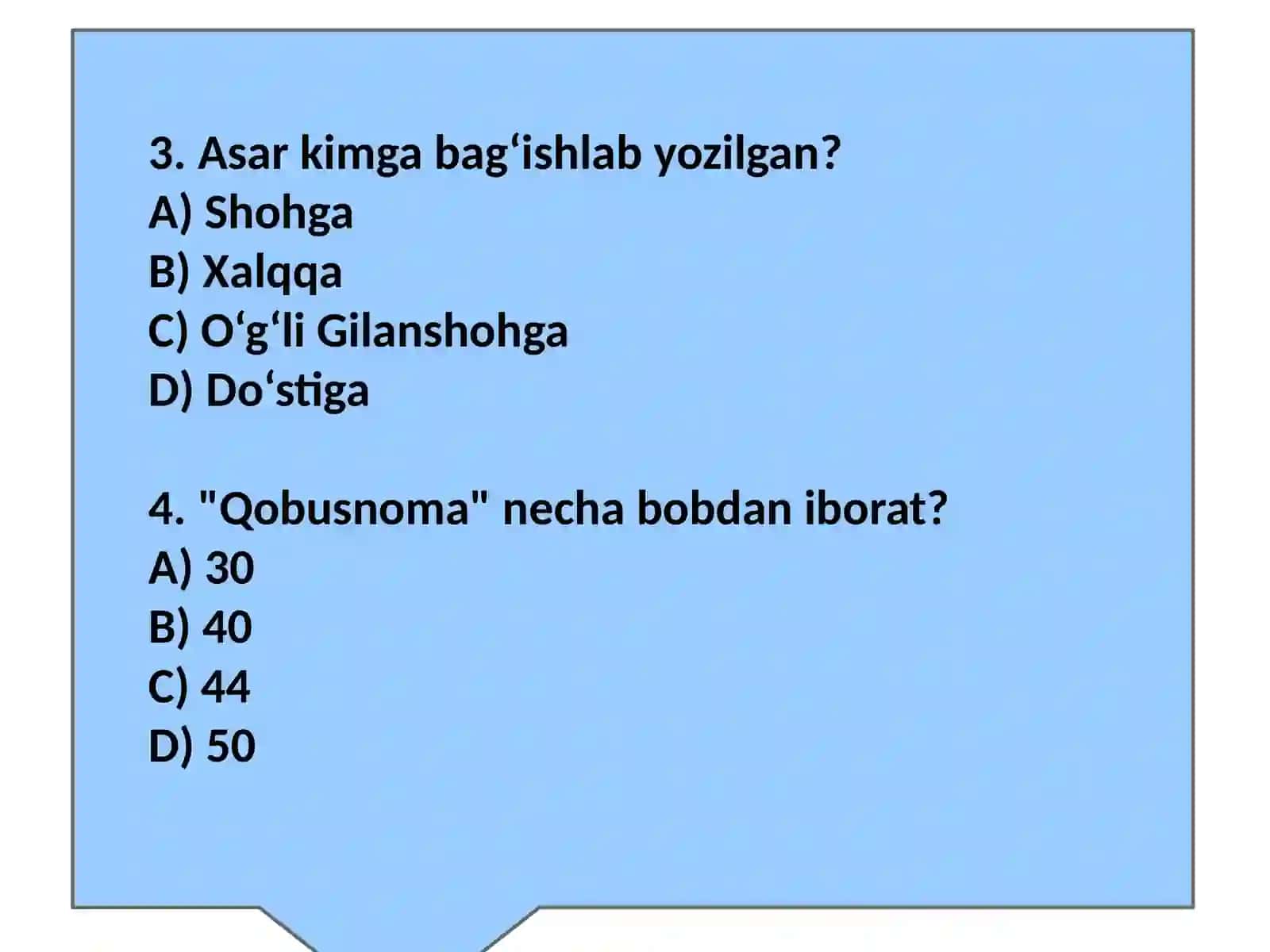 Qobusnoma asari 2