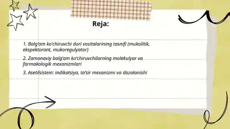 Balgʻam koʻchiruvchi zamonaviy dori vositalar 2