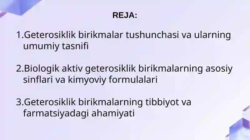 Biologik Aktiv Geterosiklik Birikmalar 2