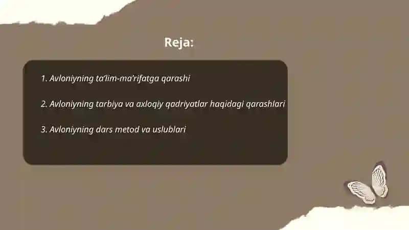 Avloniyning pedagogik qarashlari 2