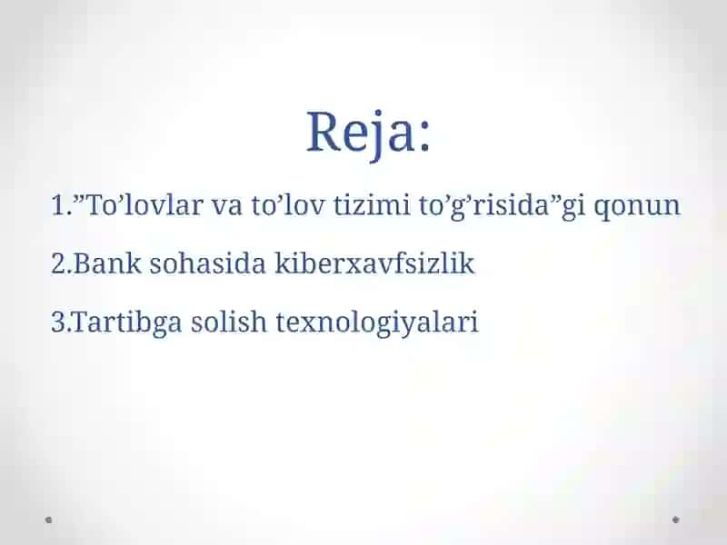 Raqamli banklar nazorat qilish, tartibga solish va xavfsizlik 2