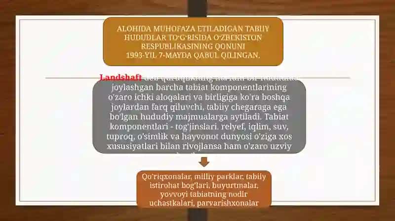 ALOHIDA MUHOFAZA ETILADIGAN TABIIY HUDUDLAR 2