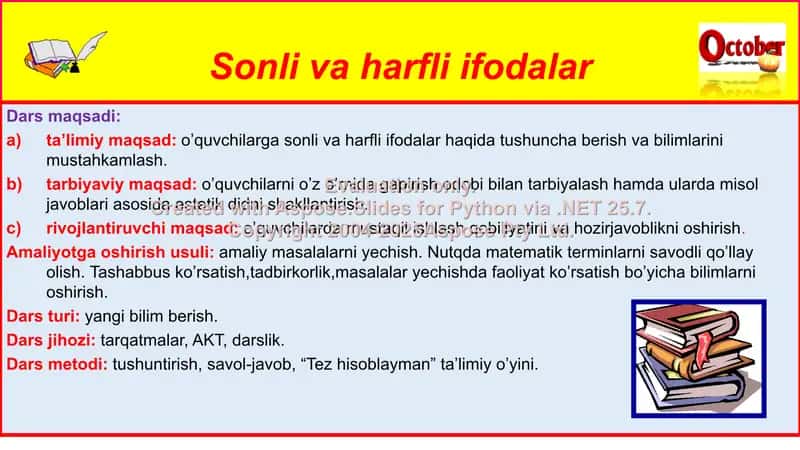 Sonli ifodalar 2