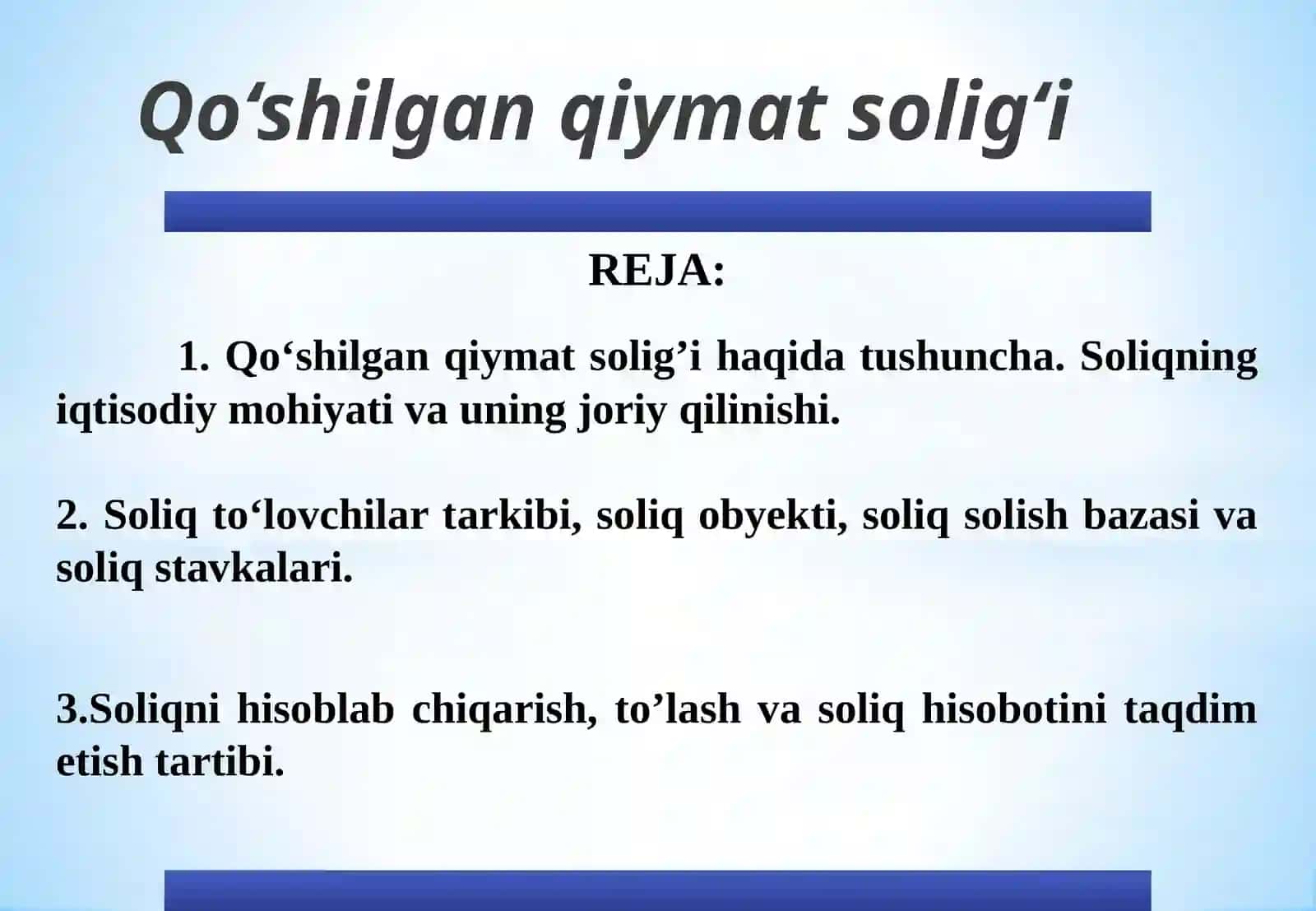 Buxgalteriya hisobiga kirish 2