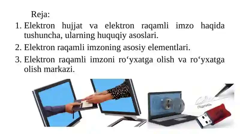 Elektronimzoniro`yxatgaolishtartibi,E-imzodasturi 2