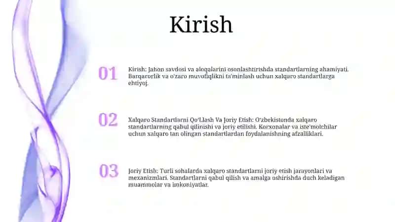 Халқаро Standartlarni Qo‘llash Va Joriy Etish 2