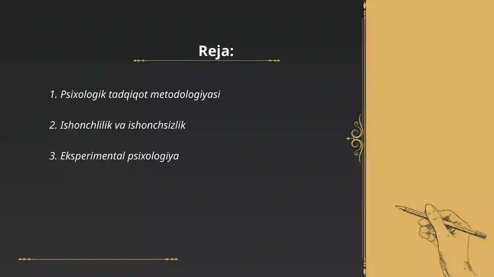 Psixalogiya tadqiqot metodlari 2