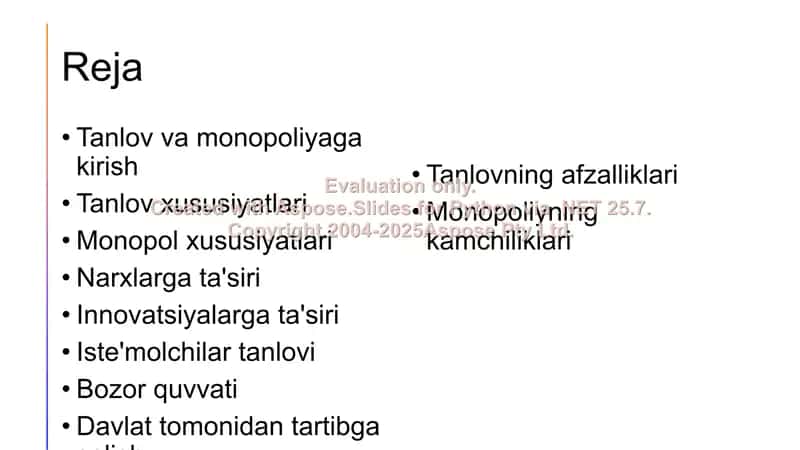 Raqobat va monopoliya 2