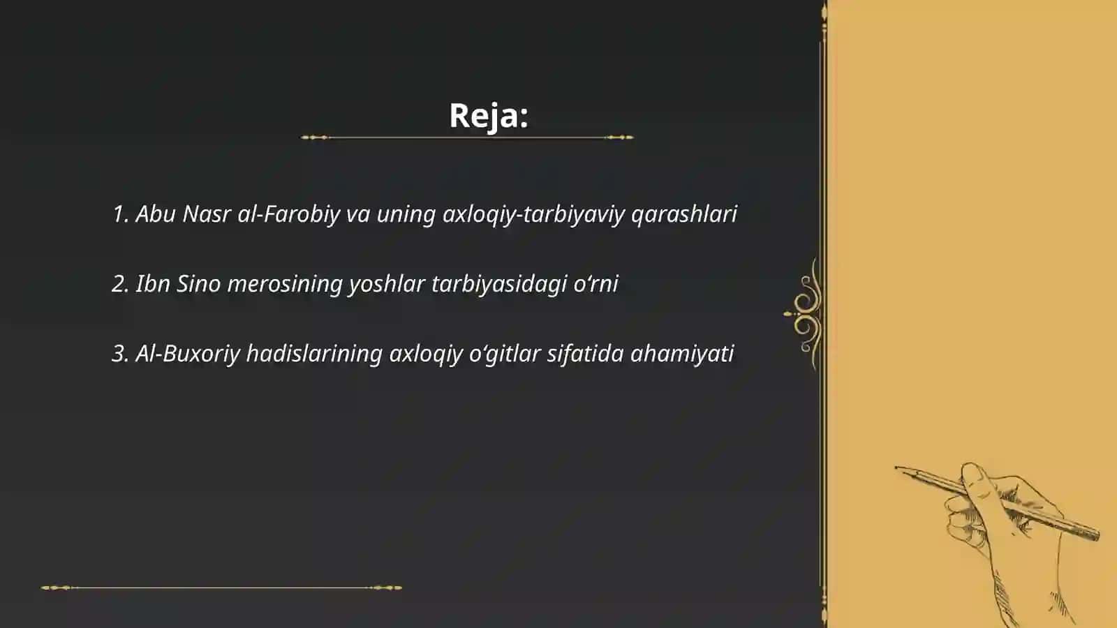 Abu Nasr al-Farobiy va uning axloqiy-tarbiyaviy qarashlari 2