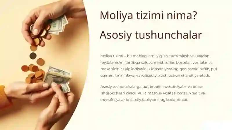 Moliya Tizimi: Asoslar va Kelajak 2