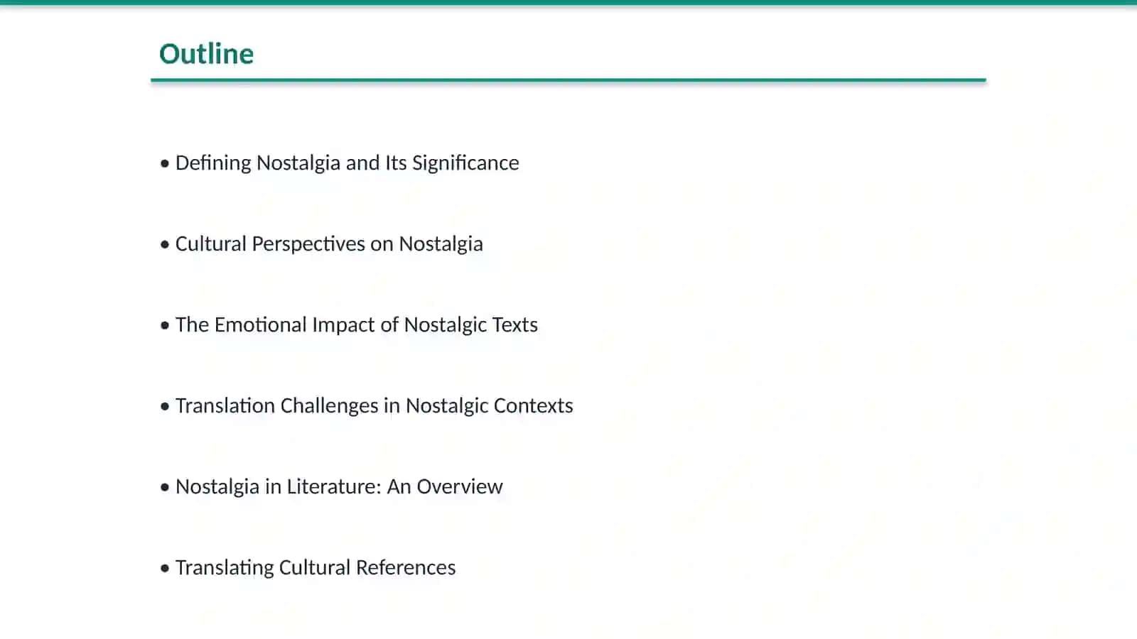 Nostalgia. Short nostalgic text Translation into Uzbek Challenges 2