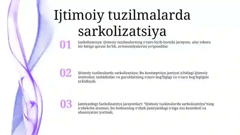 Jamiyatdagi Sarkolizatsiya Jarayonlari 2
