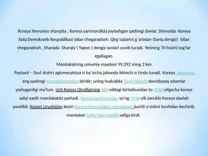 Janubiy Koreya 2
