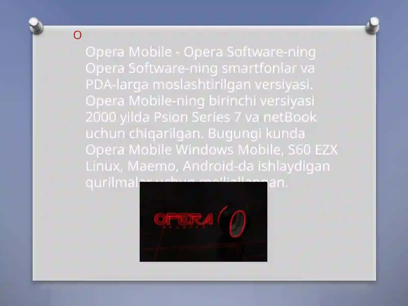 Opera Mobile 2
