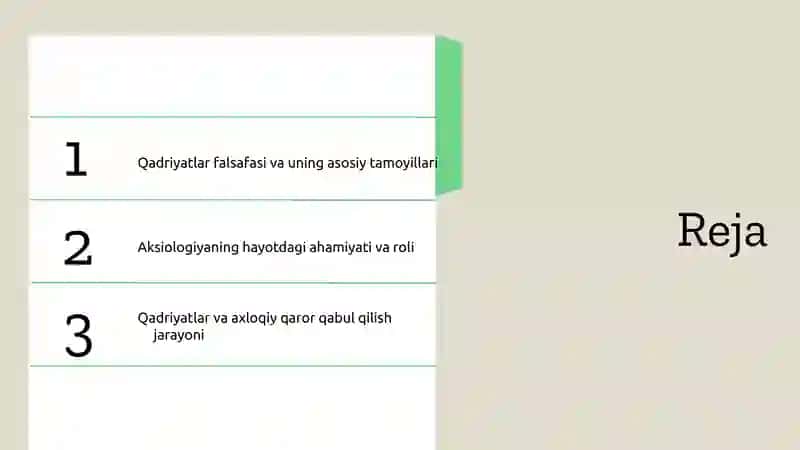 Qadriyatlarfalsafasi(Aksiologiya) 2