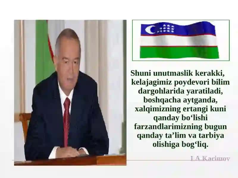 Ta'lim tizimi va ta’lim sohasidagi islohotlar 2