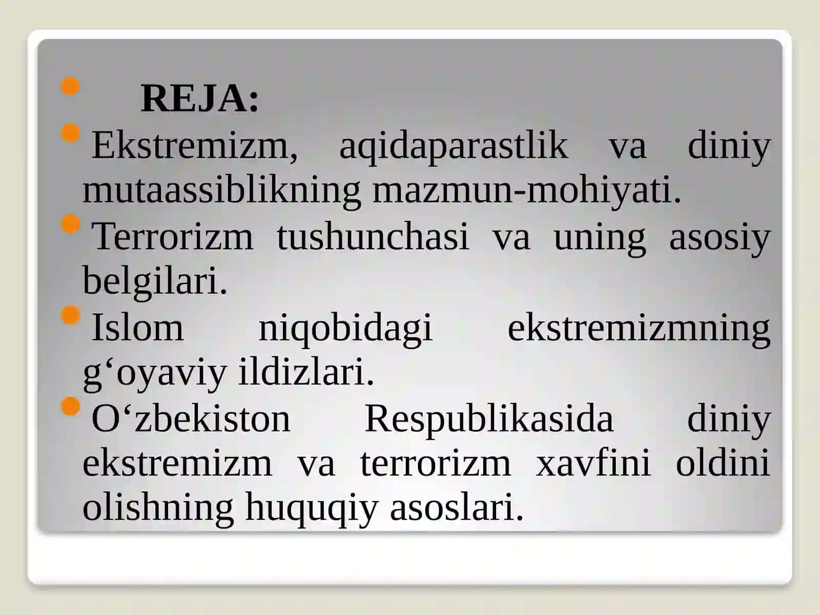 DINIY MUTASSIBLIK VA DINDORLIK 2