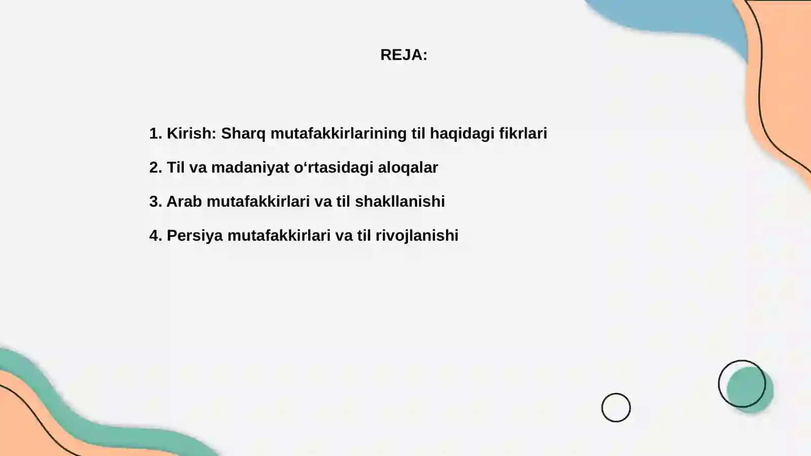 Sharq mutafakkirlarining til shakllanishiga oid qarashlari 2