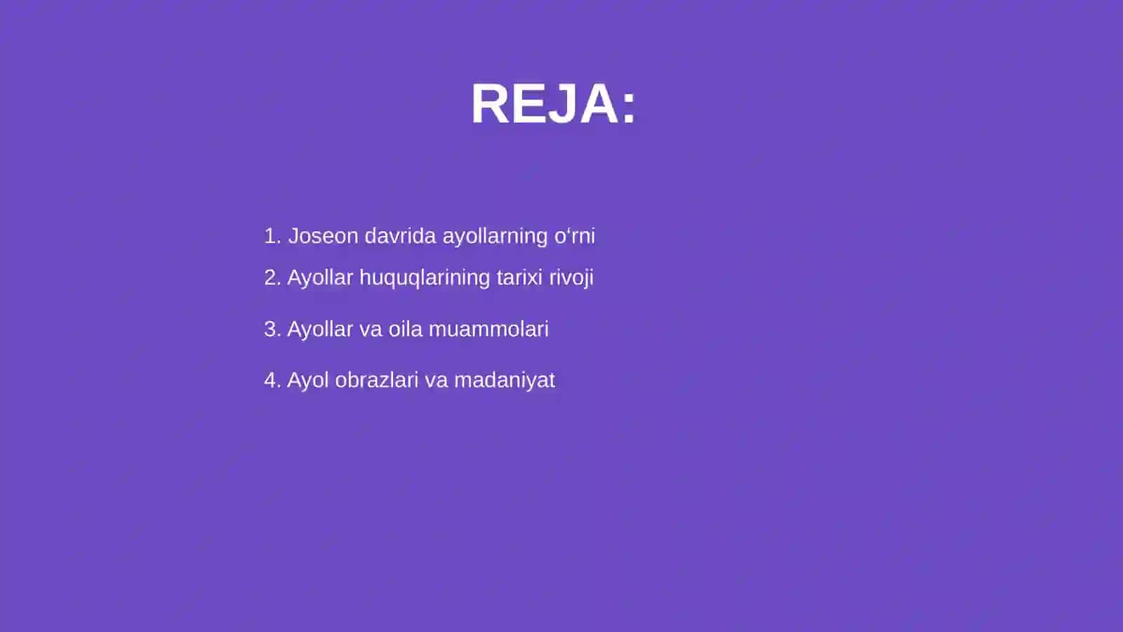 Joseon davrida ayollar huquqlari va ijtimoiy o‘rni 2