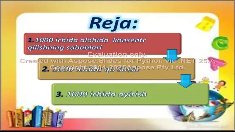 1000 ichid arifmetik amallarni  bajarish metodikasi 2